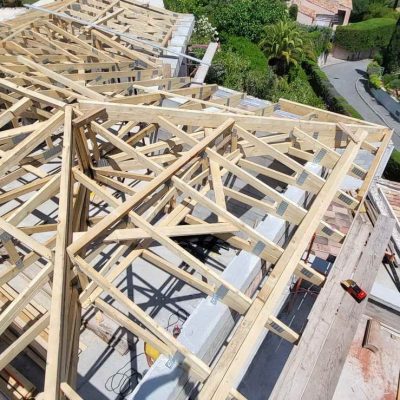 Charpentes fermette construction neuve