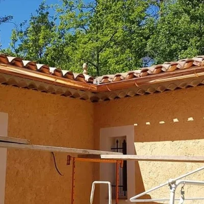 Gouttières cuivre 4