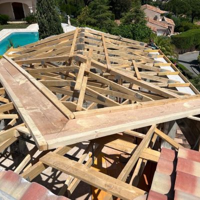 Noue avant zinguerie