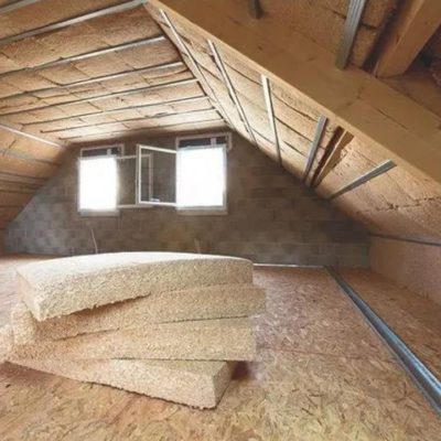 Panneau isolant végétal isolation intérieur sous toiture