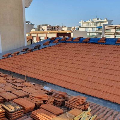 Rénovation immeuble toiture